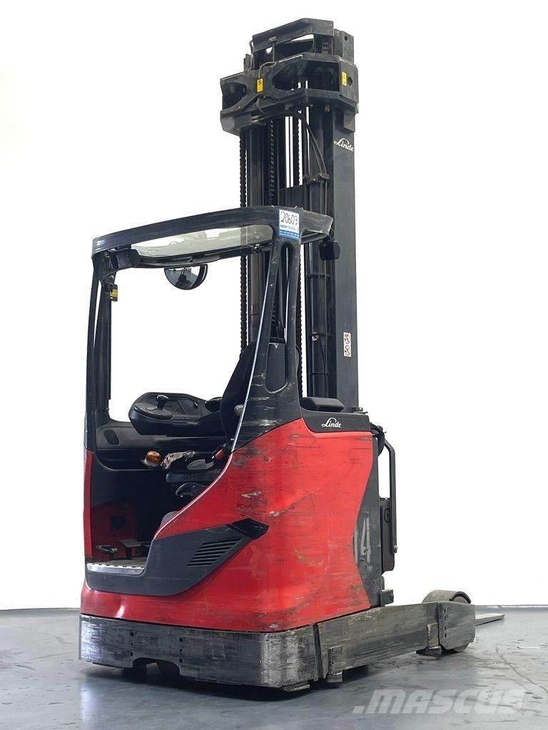 Linde R14HD-1120 Ретрак/ Високоповдигач с изместване на вилката напред