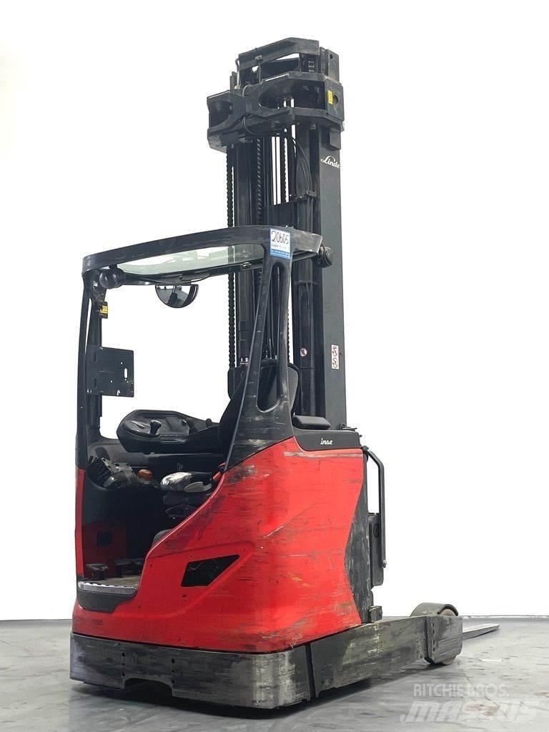 Linde R14HD-1120 Ретрак/ Високоповдигач с изместване на вилката напред