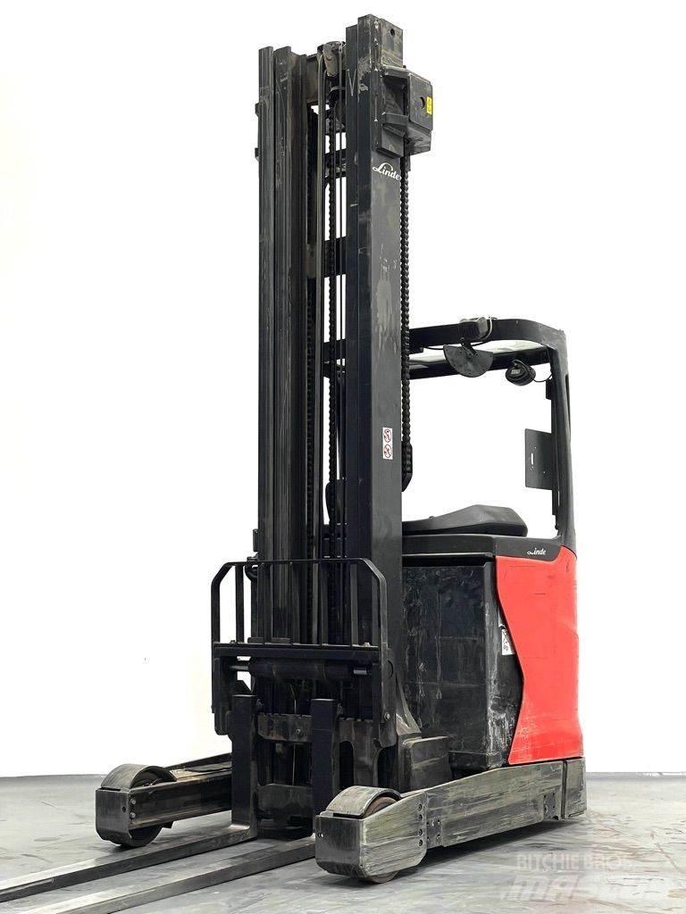 Linde R14HD-1120 Ретрак/ Високоповдигач с изместване на вилката напред