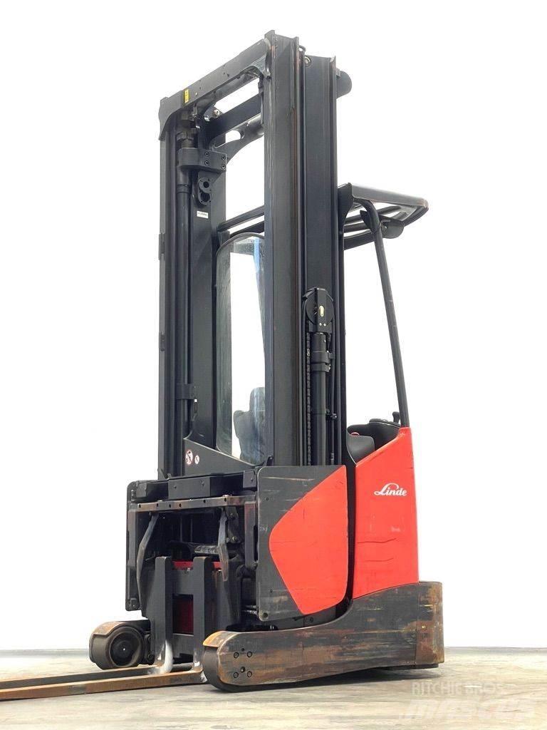Linde R14X-116 Ретрак/ Високоповдигач с изместване на вилката напред