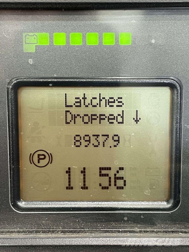 Linde R16HD-1120 Ретрак/ Високоповдигач с изместване на вилката напред