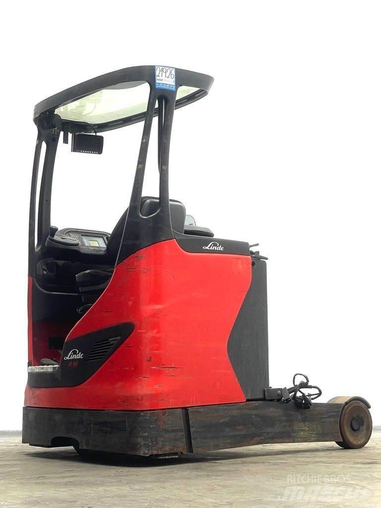Linde R16HD-1120 Ретрак/ Високоповдигач с изместване на вилката напред