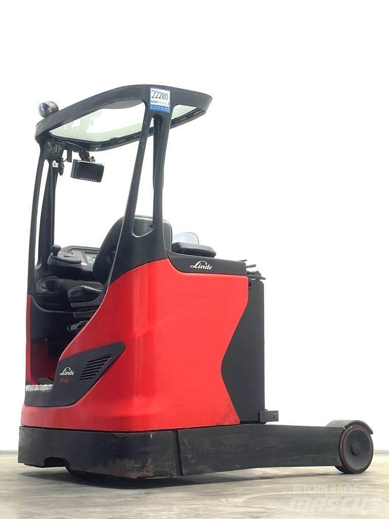 Linde R16HD-1120 Ретрак/ Високоповдигач с изместване на вилката напред