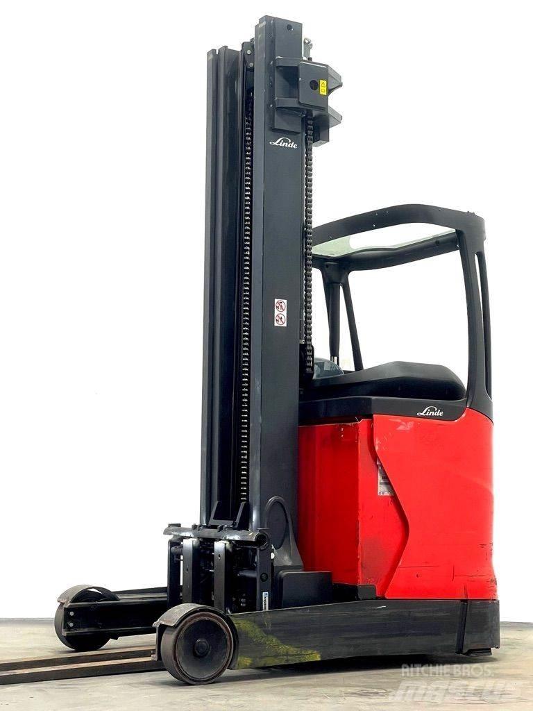 Linde R16HD-1120 Ретрак/ Високоповдигач с изместване на вилката напред