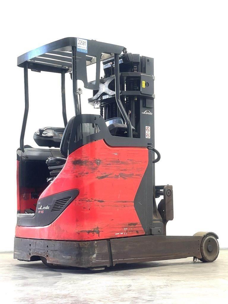 Linde R16HD-1120 Ретрак/ Високоповдигач с изместване на вилката напред