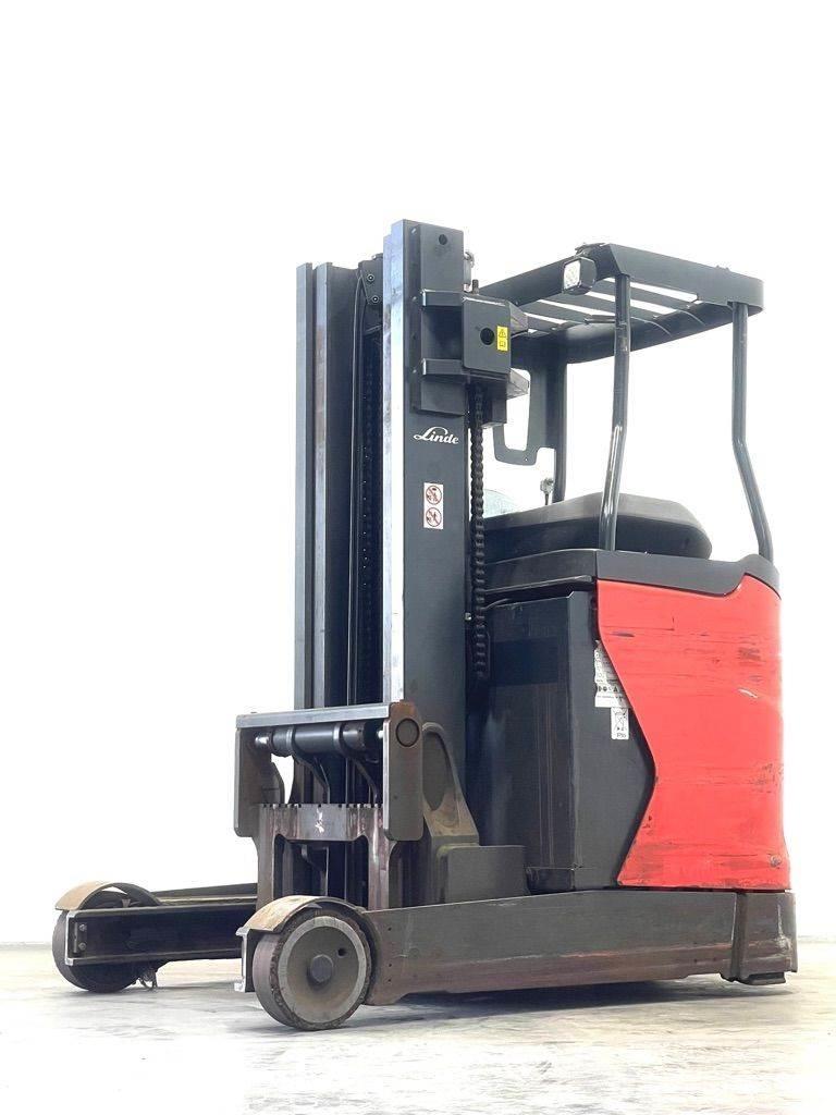 Linde R16HD-1120 Ретрак/ Високоповдигач с изместване на вилката напред