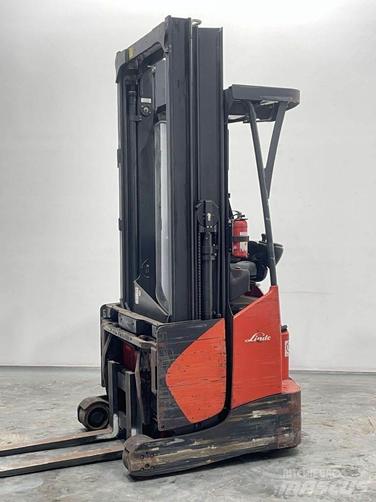 Linde R16X-03-116 Ретрак/ Високоповдигач с изместване на вилката напред