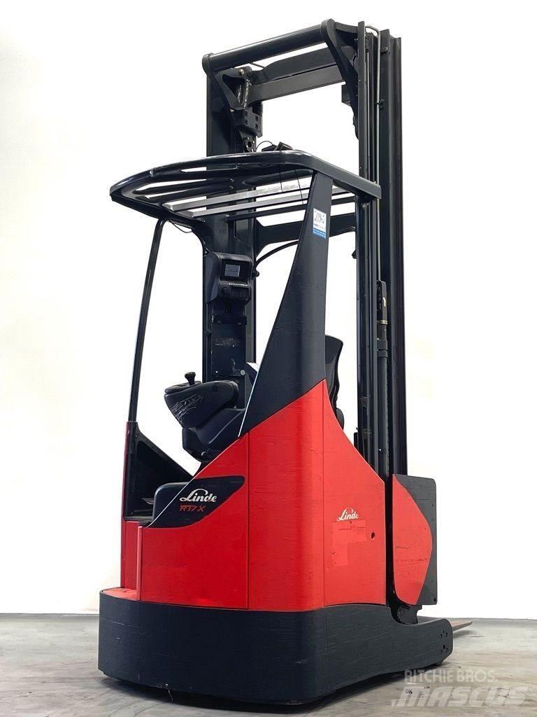 Linde R17X-116 Ретрак/ Високоповдигач с изместване на вилката напред