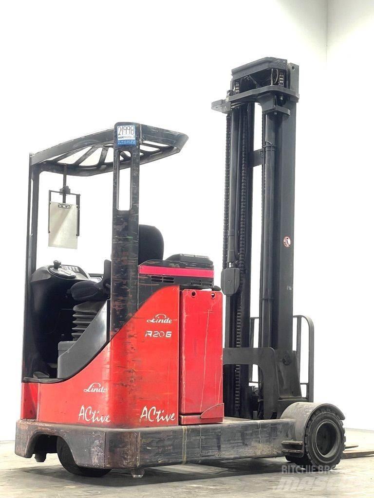 Linde R20G-115 Ретрак/ Високоповдигач с изместване на вилката напред