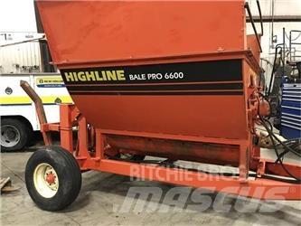 Highline 6600 Резачки за бали, резачки и машини за отмотаване на бали