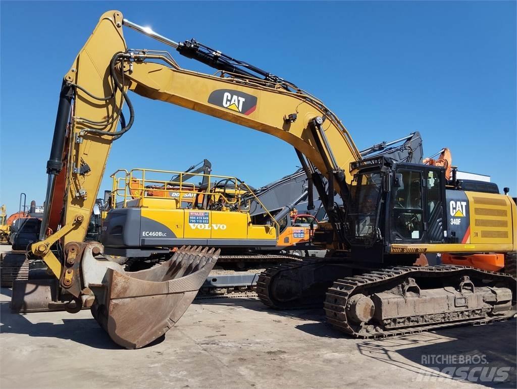 CAT 340F Верижен екскаватор