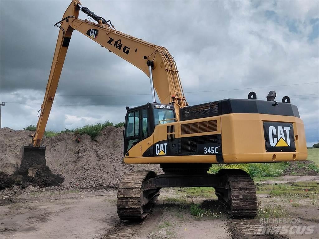 CAT 345C Верижен екскаватор