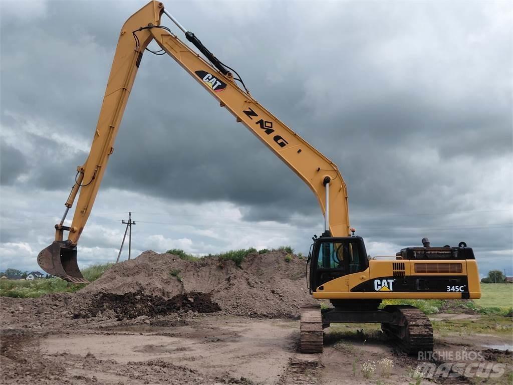 CAT 345C Верижен екскаватор