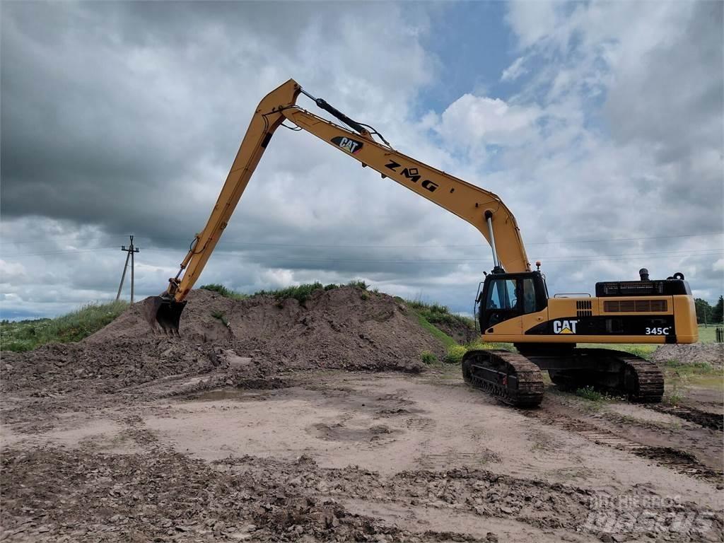 CAT 345C Верижен екскаватор