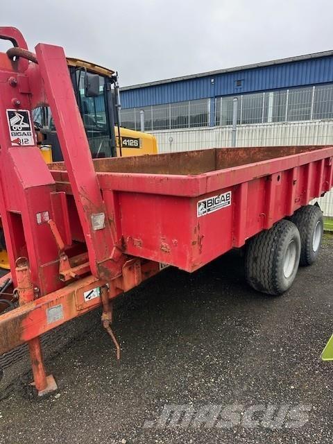 Bigab 8-12 VÄXLARVAGN Други товарещи и копаещи и аксесоари