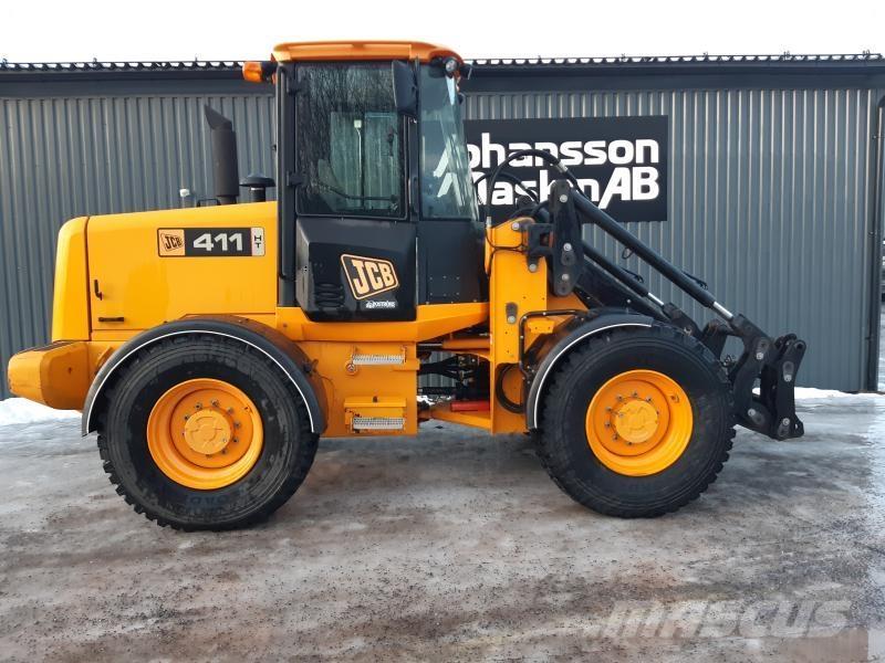 JCB 411 HT STORA BM Колесни товарачи