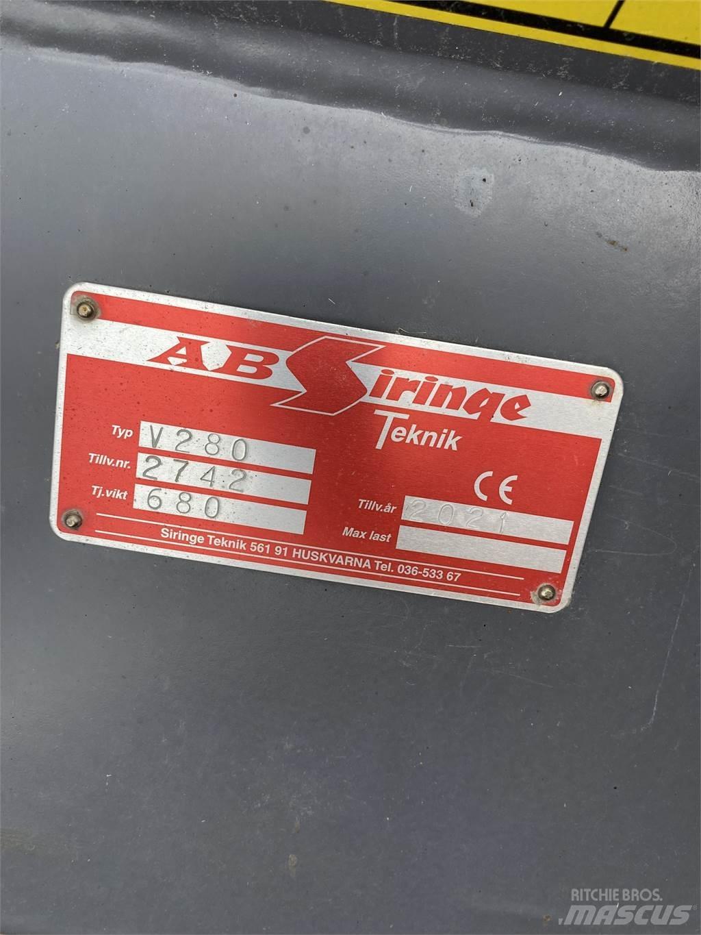 Siringe 280 VIKPLOG Снегочистачки