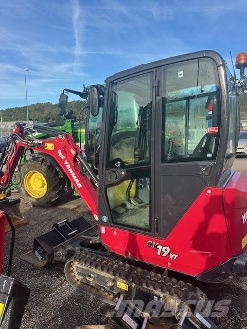 Yanmar SV19 GRÄVARE Колесни товарачи