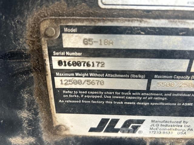 JLG G5-18 A Телескопични товарачи