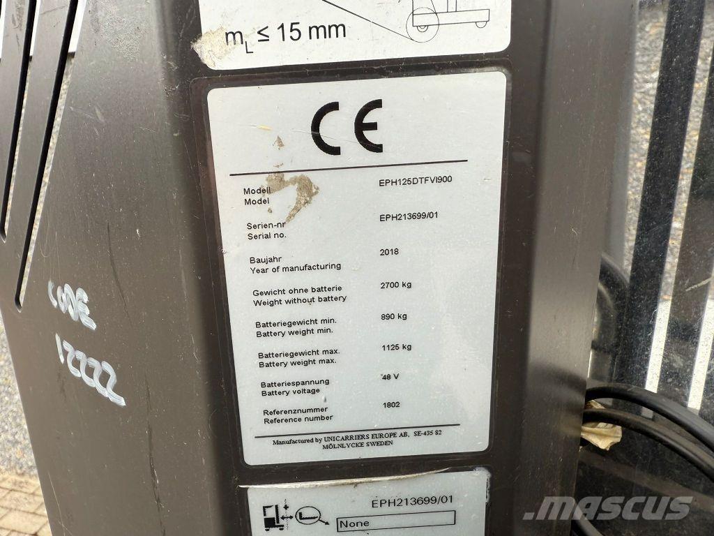 Atlet EPH125DTFVI900 Машини за комисиониране високоповдигачи