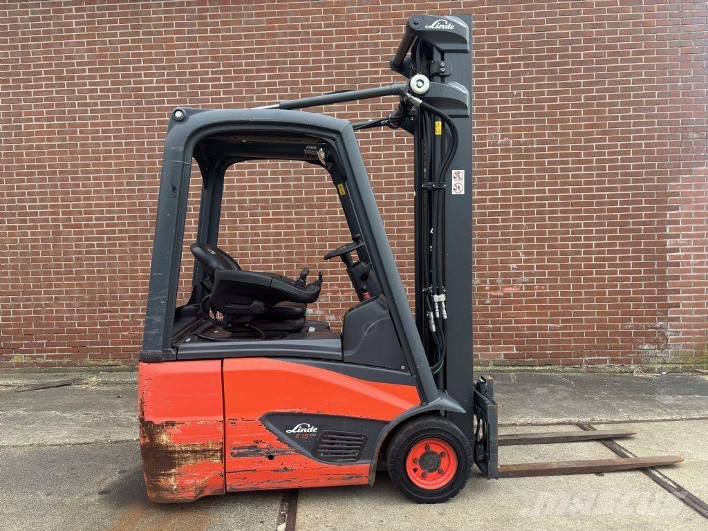 Linde E15-02 Електрически вилични кари-повдигачи