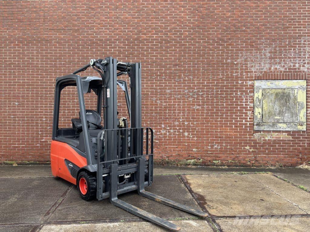 Linde E18-02 Електрически вилични кари-повдигачи