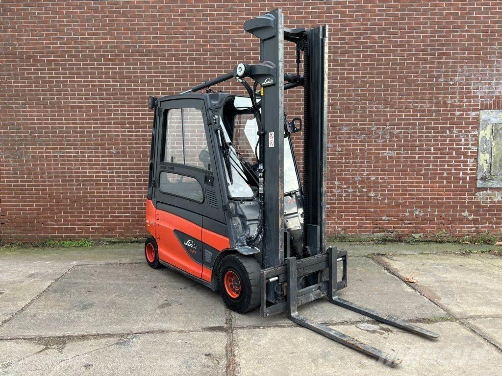 Linde E25L-01 Електрически вилични кари-повдигачи