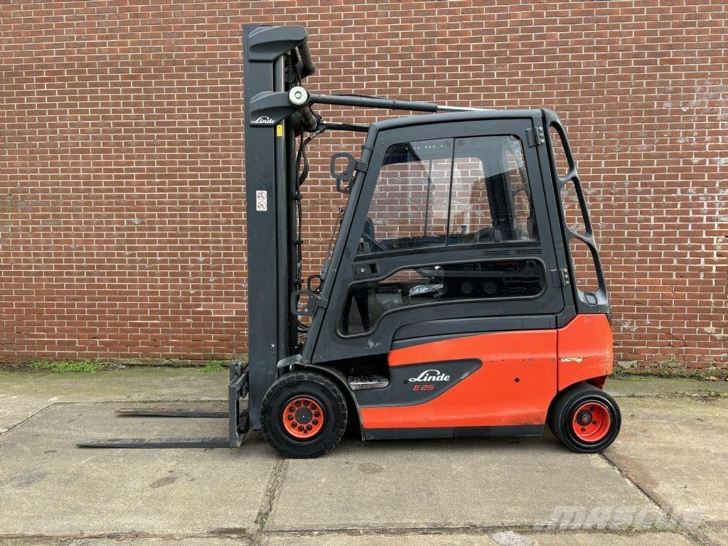 Linde E25L-01 Електрически вилични кари-повдигачи