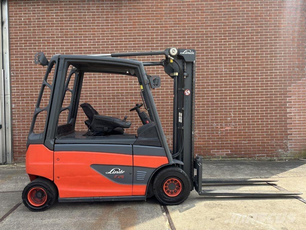 Linde E25L-01 Електрически вилични кари-повдигачи