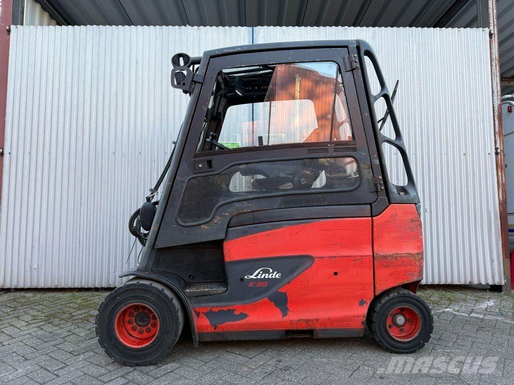 Linde E35HL-01 Електрически вилични кари-повдигачи