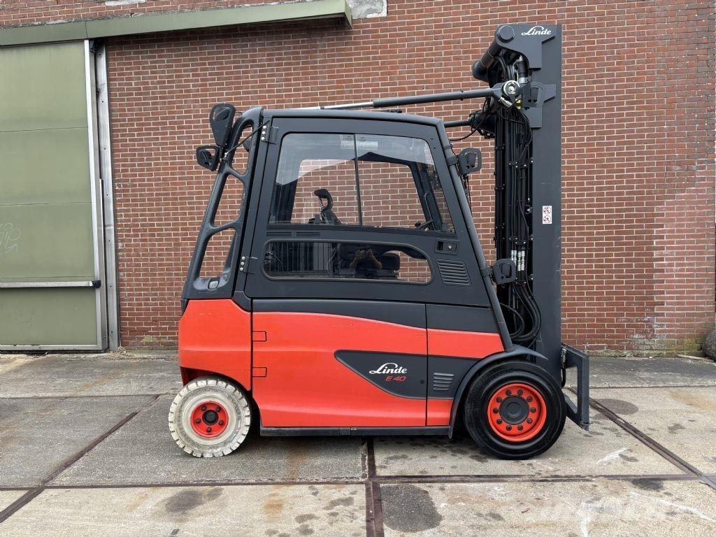 Linde E40HL-01/600 Електрически вилични кари-повдигачи