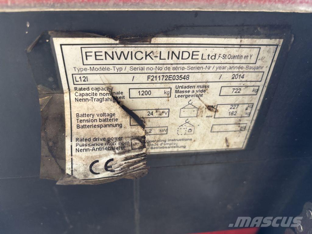 Linde L12i Колички високоповдигачи с теглич