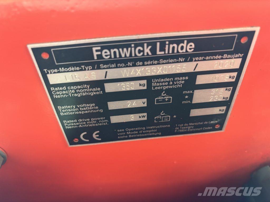 Linde L16.AS Колички високоповдигачи с теглич