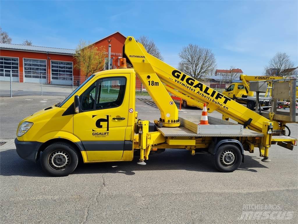 Ruthmann TL 180 Моторизирани платформи с талига
