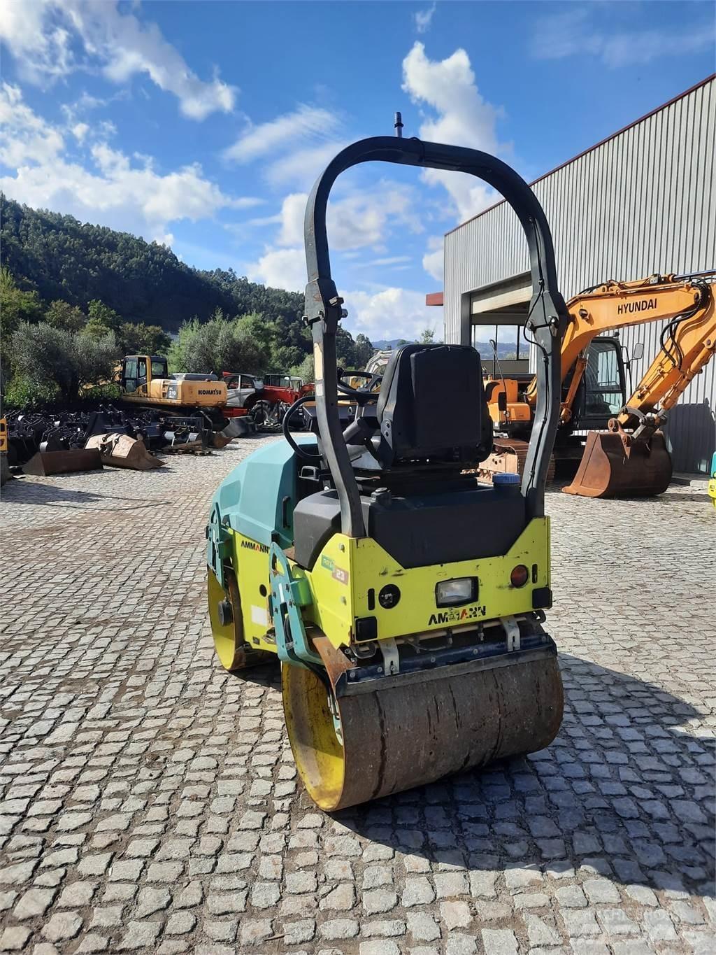 Ammann ARX23 Двойни барабанни ролки
