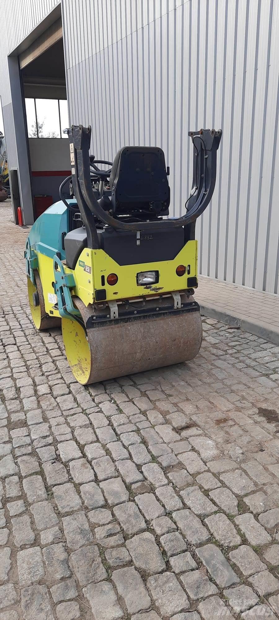 Ammann ARX23 Двойни барабанни ролки
