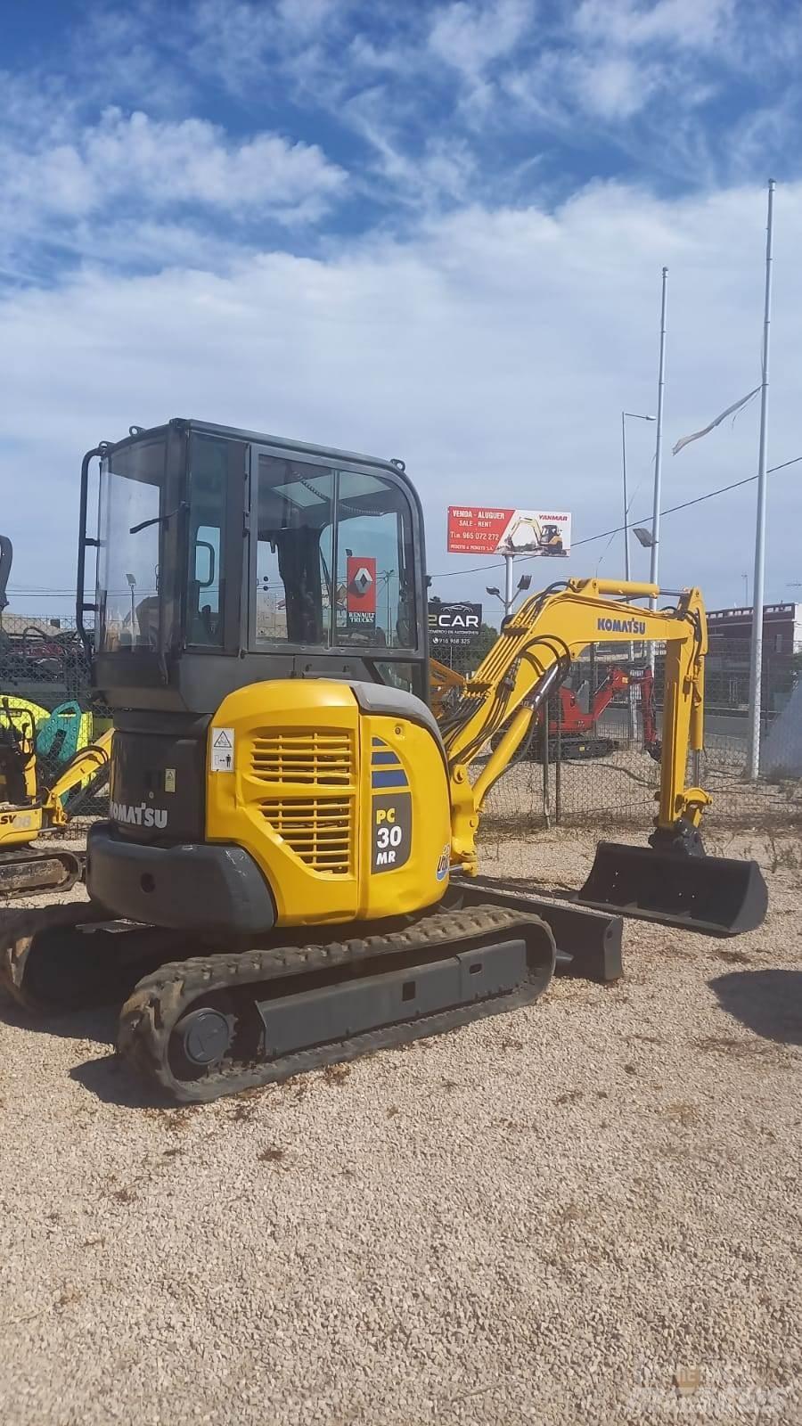 Komatsu PC30MR-2 Мини екскаватори < 7 т