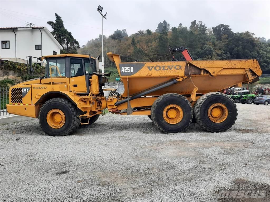 Volvo A25D Странични самосвали