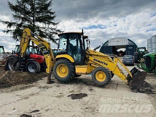 Komatsu WB 93R Верижен екскаватор