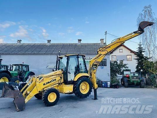 Komatsu WB 93R Верижен екскаватор