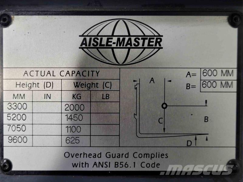 Aisle-Master 20SHE Високоповдигачи за работа в тесни коридори