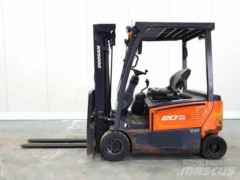 Doosan B20X-7 Електрически вилични кари-повдигачи
