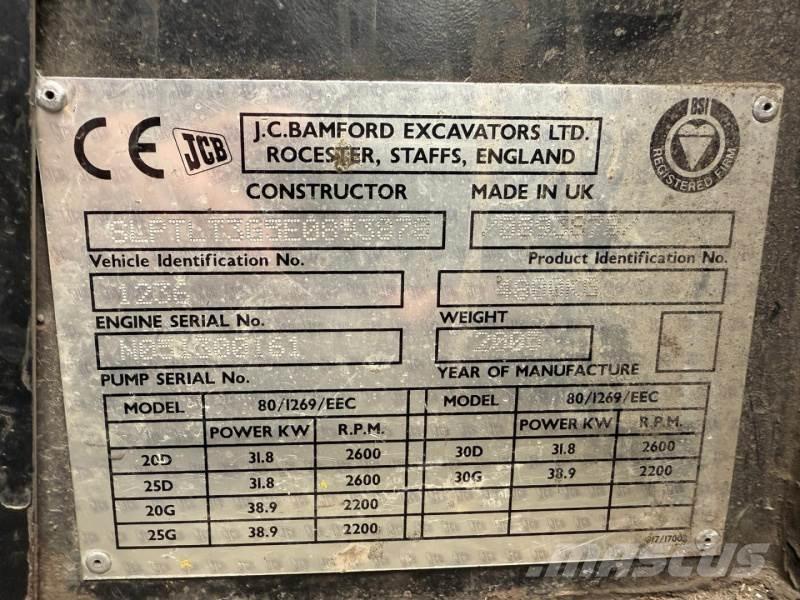 JCB TLT30G Телескопични товарачи