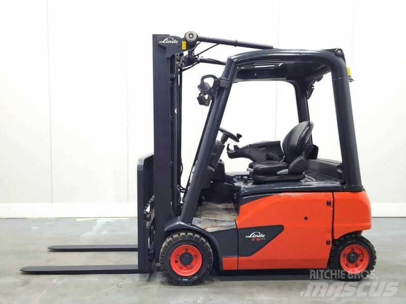 Linde E16P-02 386 Електрически вилични кари-повдигачи