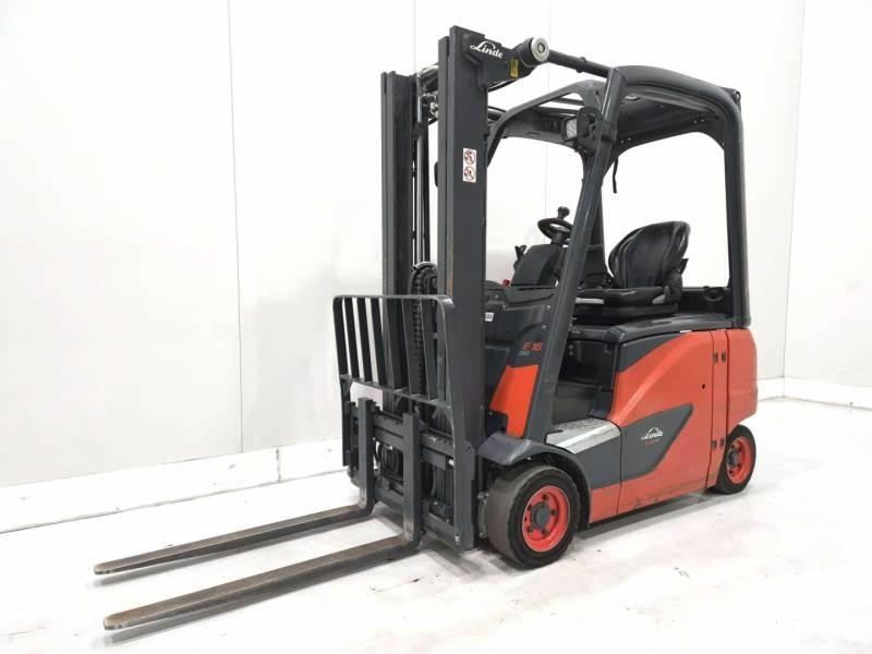 Linde E16PH-02 Електрически вилични кари-повдигачи