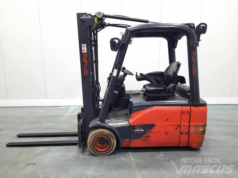 Linde E20L-02 EVO 386 Вилични кари-повдигачи - други