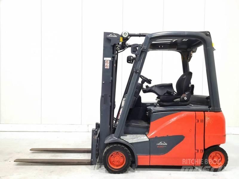 Linde E20PH-02 Електрически вилични кари-повдигачи