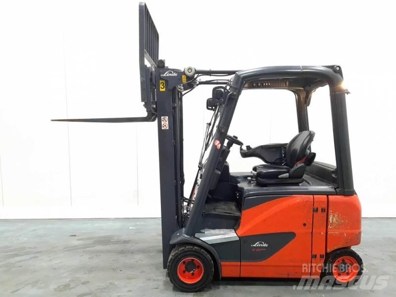 Linde E20PH-02 386 Електрически вилични кари-повдигачи