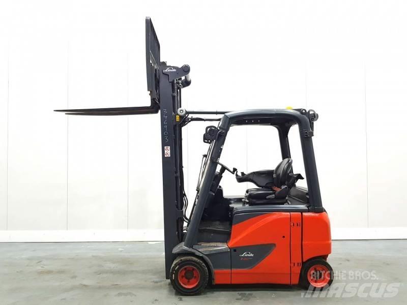 Linde E20PH-02 386 Електрически вилични кари-повдигачи