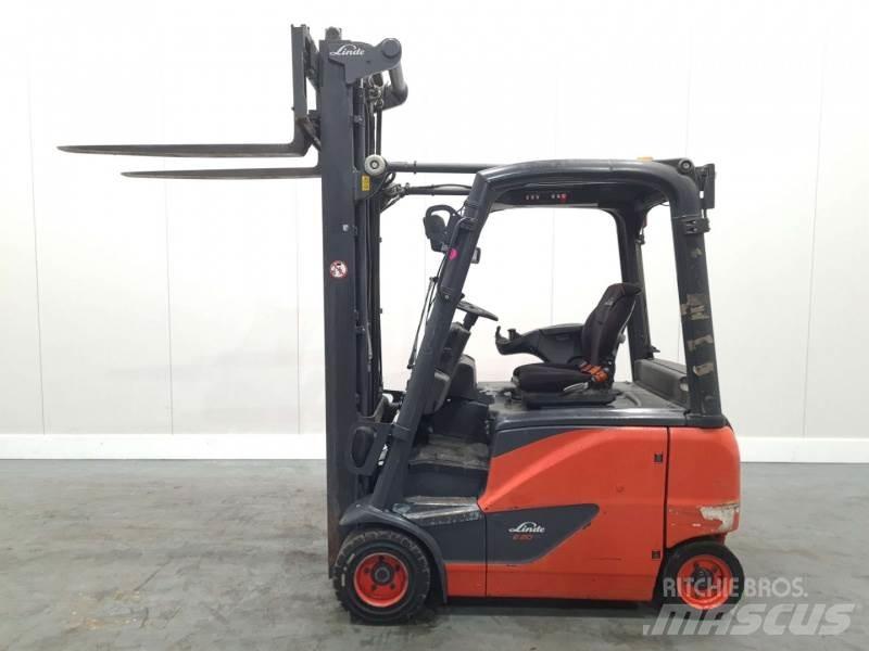 Linde E20PH-02 386 Електрически вилични кари-повдигачи
